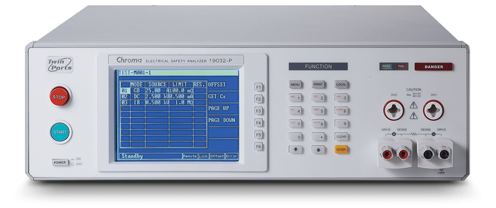Chroma Partial Discharge Tester 19501 Datasheet