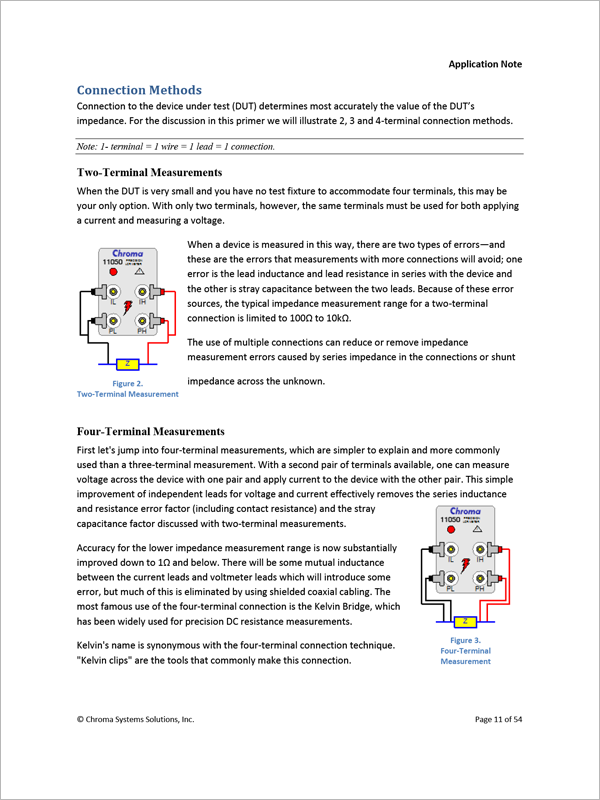 LCR Measurement Primer White Paper