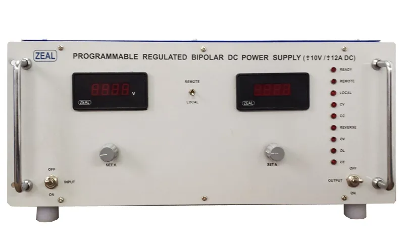 Bipolar Active Electronic Load System — Zeal Manufacturing