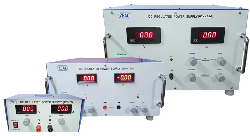 SMPS Based DC Electronic Load Instrument — Zeal Manufacturing