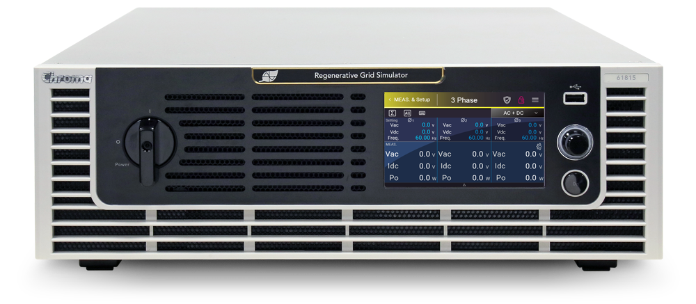 Chroma Regenerative Grid Simulator Equipment